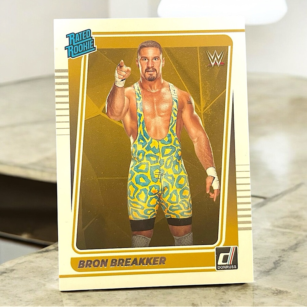 2022 Panini WWE Rated Rookie Bron Breakker Single Card